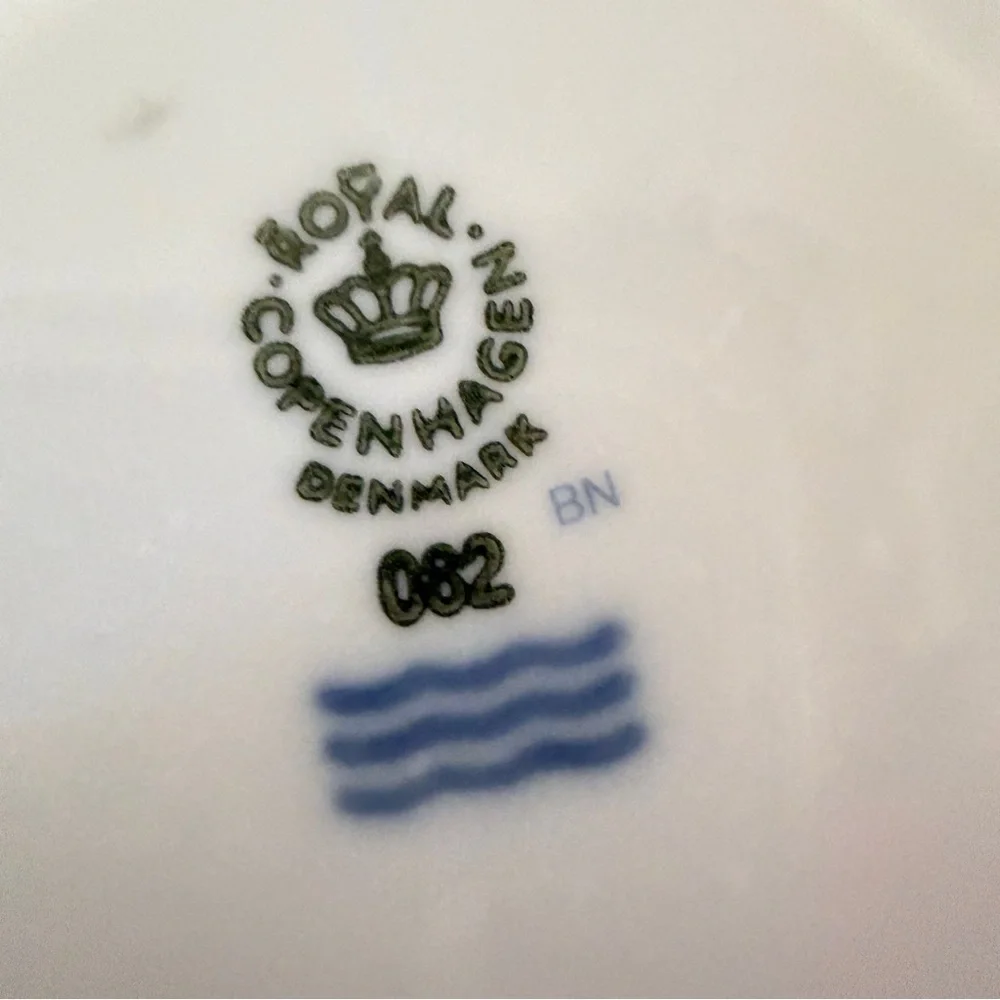 1937 Royal Copenhagen Fairy Tale Terra Cotta Tea‎ Cup & Saucer Set Vintage